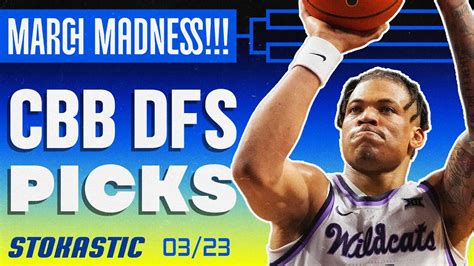 CBB DFS Projections for DraftKings & FanDuel .